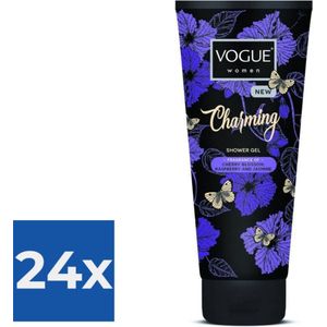 Vogue Charming Douche Gel 200 ml - Voordeelverpakking 24 stuks