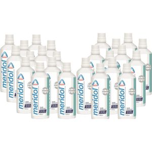 Meridol mondspoeling - 400 ml - mondspoeling - 400 ml - Mondwater - Voordeelverpakking 24 stuks