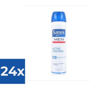 Sanex Deospray Men - Active Control 150 ml - Voordeelverpakking 24 stuks