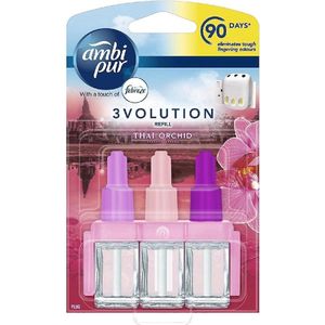 Ambi Pur 3Volution Luchtverfrisser Navulling - Thai Orchidee 20 ml - Voordeelverpakking 24 stuks
