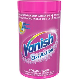 Vanish Oxi Action Poeder - Vlekverwijderaar Voor Gekleurde Was - 1-5 kg - Voordeelverpakking 24 stuks