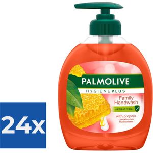 Palmolive Vloeibare Handzeep Hygiene Plus Family 300 ml - Voordeelverpakking 24 stuks