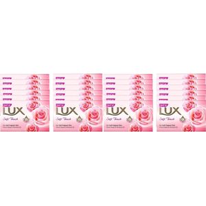 Lux Zeep - Soft Touch - Rozen & Almond Oil - Voordeelverpakking 24 stuks