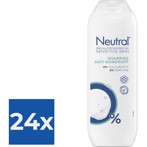 Neutral Shampoo - Anti-Roos 250 ml - Voordeelverpakking 24 stuks