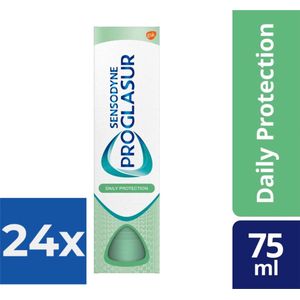 Sensodyne - Tandpasta - Pro Glasur - Daily Protection - 75ml x 24
