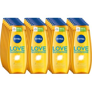 Nivea Douchegel - Love Sunshine 250 ml - Voordeelverpakking 24 stuks