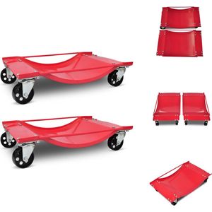 Vidaxl - Rollwagen & Sackkarren - pkw Rangierhilfen 2 Stück