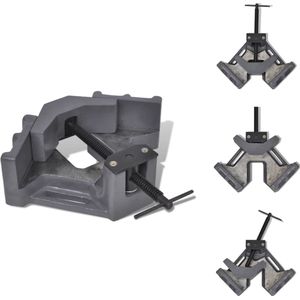 vidaXL - Hoekbankschroef handmatig 115 mm