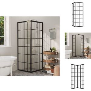 vidaXL Douchecabine - Douchecabines - Douchewand - Douchewanden - Douchecabine 70x70x180 cm ESG