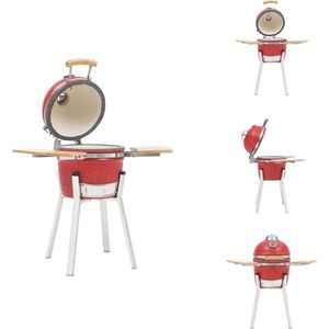 vidaXL Grill - Grills - Roker - Rokers - Kamado barbecue 76 cm keramiek