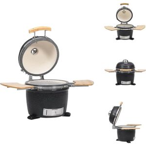 Vidaxl - Grills - Kamado Barbecue Grill Räucherofen Keramik 44 cm - Schwarz