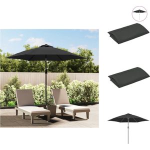 vidaXL Parasoldoek - - Parasolaccessoires - 300 cm - Antraciet - Parasol