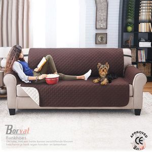 Borvat® - Bankhoes - Sofa cover - Meubelhoes - Bankbeschermer - Deken Plaid Grand Foulard - Beschermt de Bank tegen Honden - 240 x 165 cm