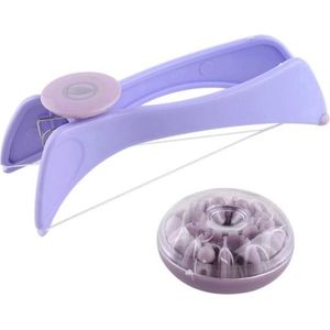 IBBO Shop - Gezichtshaar Verwijderaar - Wenkbrauw Epilator - Draadloze Epilator - Gezichtshaar - Pijnloos - touw epilator - ontharen - 10 Extra Draadjes