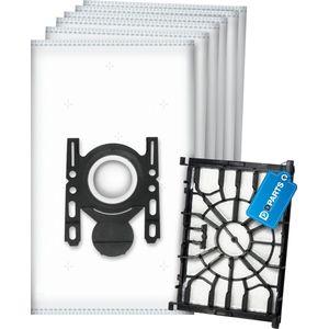 10x Dparts G-ALL stofzuigerzakken en 1 motorfilter geschikt voor Siemens Synchropower - stofzuigzakken en filter - stofzuigerfilter - nr. 00579421 - VZ41FGALL - BBZ41FGALL