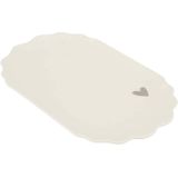 Zusss - Stylingbord - Keramiek - Wit/Zilver