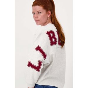 Zusss - Sweater - Grijs - Oversized Pasvorm