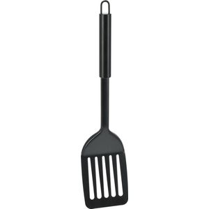 Excellent Houseware Kook/keuken gerei - bak spatel - zwart - RVS - 33 cm