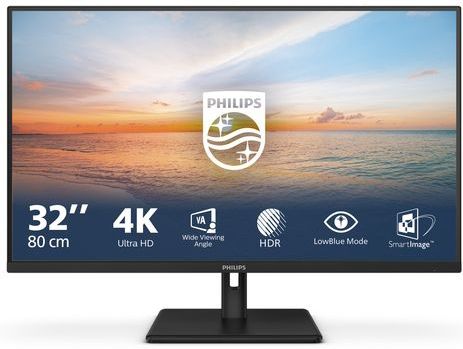Philips - VA-monitor - Zwart - LED - 32 Inch - UltraClear 4K UHD