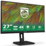 Philips - 3000 Series - Computer Monitor - Zwart - 68,6 cm (27") - 4K Ultra HD