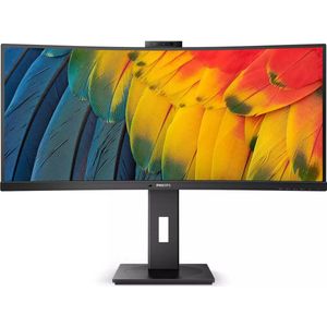 Philips 34B1U5600CH - Curved Monitor - 34 inch - 3440 x 1440 pixels - VA - 21:9 - 100Hz