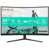 Philips - 32M2C3500L - Monitor - Gebogen - QHD - 180Hz - Fast VA