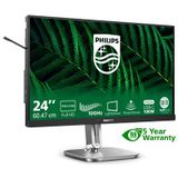 Philips - 5000 Series - Computer Monitor - Zwart - LCD - 60,5 cm (23.8") - Full HD