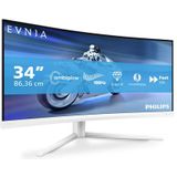 Philips Evnia 34M2C5501A/00 - QHD Curved Ultrawide Gaming Monitor - 180Hz - 34 inch