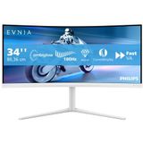 Philips Evnia 34M2C5501A/00 - QHD Curved Ultrawide Gaming Monitor - 180Hz - 34 inch