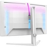 Philips Evnia 27M2C5201L - 27 Zoll Full HD Curved Gaming Monitor, 180 Hz, 1 ms, FreeSync Premium, HDR10, Ambiglow (1920x1080, 2X HDMI 2.0, 1x DisplayPort 1.4) Weiss
