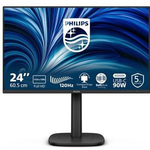 Philips 3000 series 24B2U3301/00 computer monitor 60,5 cm (23.8") 1920 x 1080 Pixels Full HD LCD Zwart