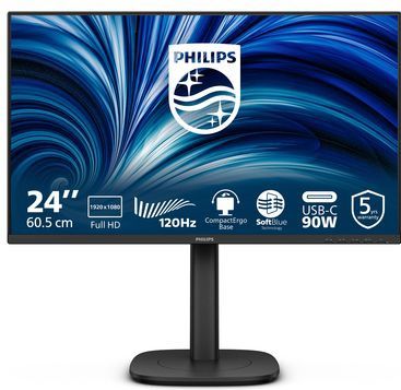 Philips 3000 series 24B2U3301/00 computer monitor 60,5 cm (23.8") 1920 x 1080 Pixels Full HD LCD Zwart