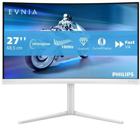 Philips 27M2C5501/00 Monitor - 27" - Curvo - VA - Quad HD - 180 Hz