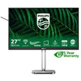 Philips - 5000 Series - Computer Monitor - Zwart - 27 Inch - Quad HD