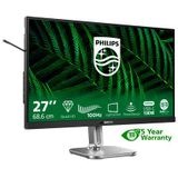 Philips - 5000 Series - Computer Monitor - Zwart - 27 Inch - Quad HD