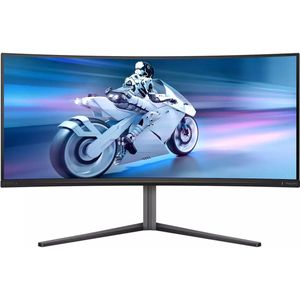 Philips - Evnia 34M2C6500AM - Gebogen Monitor - Donkergrijs - 34 inch WQHD - 175 Hz - 0,03 ms