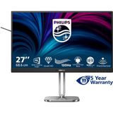Philips - 4000 Series 27B2N4500/00 - Computer Monitor - Grijs - 68,6 cm - 2560 x 1440 Pixels - Quad HD - LCD