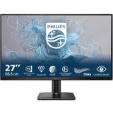 Philips - 1000 series 27E2N1500L/00 - Computer Monitor - Zwart - 68,6 cm - 2560 x 1440 Pixels - Quad HD - LED