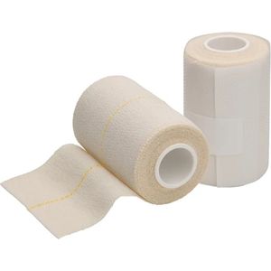 MSP T-Elastic Tape - 5cm x 2.5m - Elastische Bandage - Rekbaar tot 4.5m - Stevig