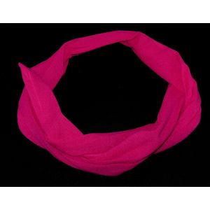 Haarband met buigbaar metaal roze