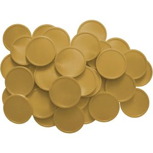 CombiCraft Blanco munten / Consumptiemunten Goud - Ø29mm - 500 stuks