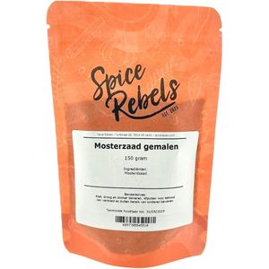 Spice Rebels - Mosterdzaad gemalen - zak 150 gram