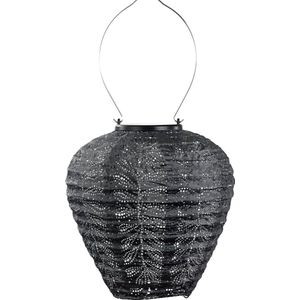 Lumiz solar lampion Folia grijs D 20 H 20 cm