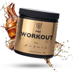 Rebuild Nutrition pre-workout - pre workout per scoop 400 mg cafeïne - preworkout haal het maximale uit je trainingen - energy drink - Cola smaak - 30 doseringen - 300 gram