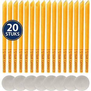 Twenty4seven® Oorkaarsen Set van 20 Stuks - Oorsmeer Verwijderaar - Oorreiniger - Oorreiniging - Ear Cleaner