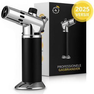 Bodum K11423-16 gasbrander met Rechaud, roestvrij staal, 21,9 x