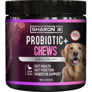 K9 Supplements Probiotic+ - Hondensupplement - Probiotica hond - Ondersteunt Darmflora - Tegen Jeuk - 180 stuks