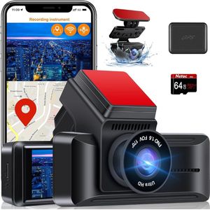 Vtopek - 4K Dashcam Autocamera - WiFi GPS Dash Cam