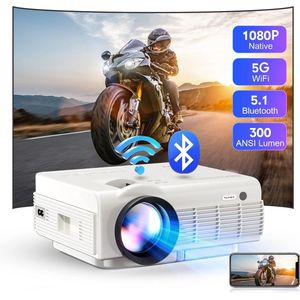 Ervaar de Magie van Thuisbioscoop met Onze Mini LED Beamer - 4K Ondersteuning en Verbluffende Beeldkwaliteit!