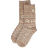 Apollo - Dames - Huissokken - Multicolor - 65% Wol, 33% Polyacryl, 1% Polyester, 1% Elastaan